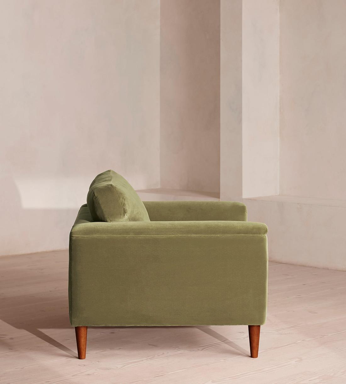 Reya Loveseat Velvet - Lichen - Images - Image 3