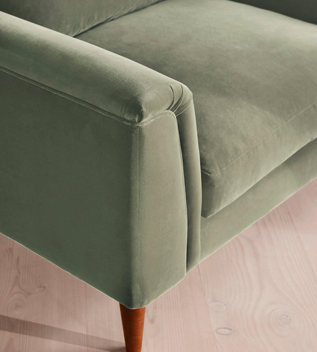 Reya Loveseat - Velvet - Seafoam - US - Images - Image 5