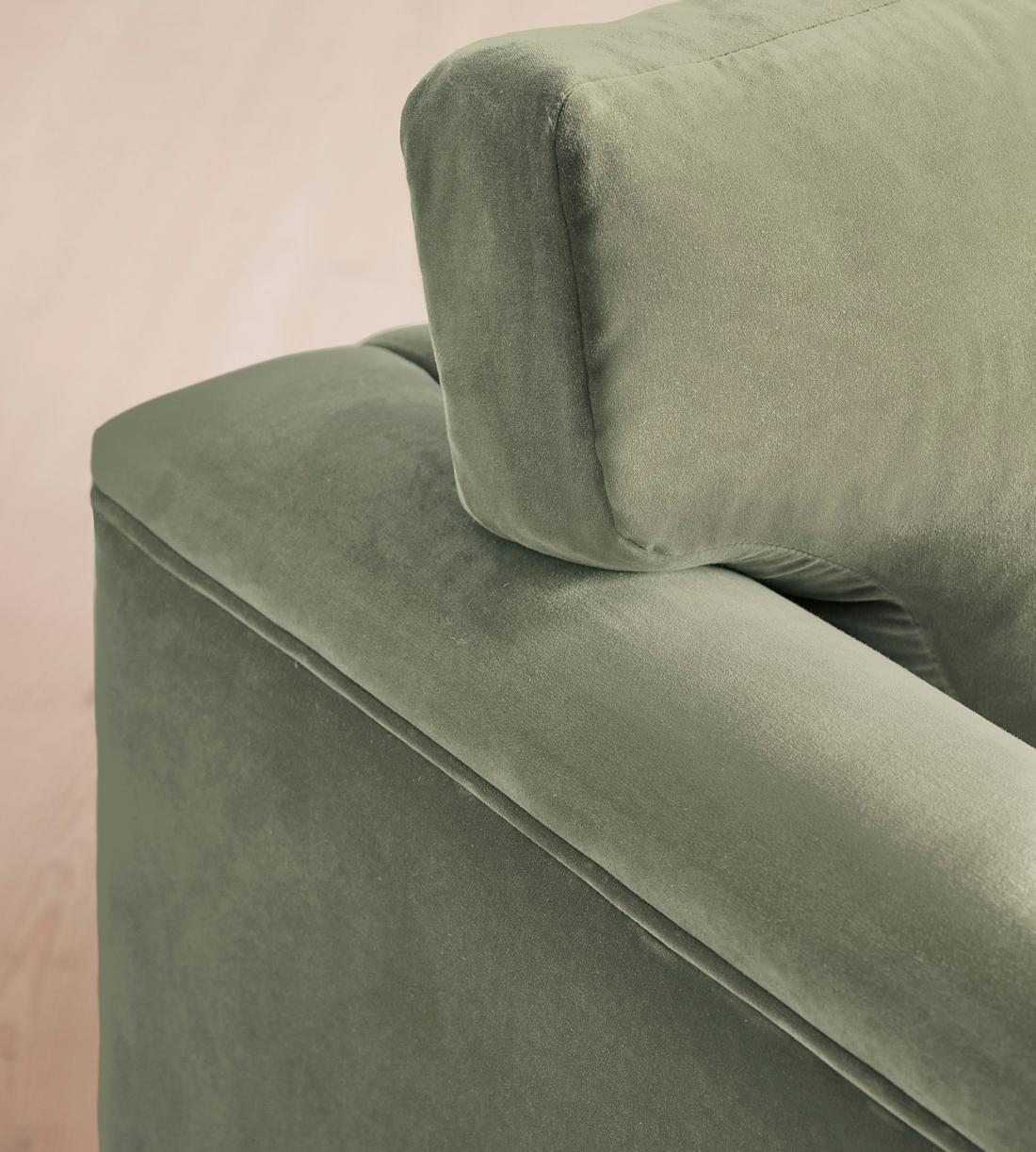 Reya Loveseat - Velvet - Seafoam - US - Images - Image 6