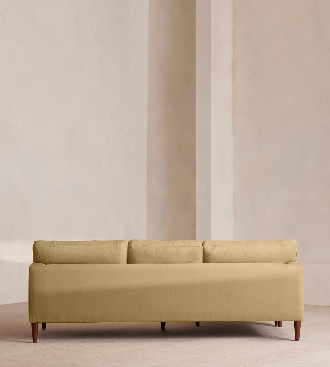 Reya Chaise-end Sofa - Linen - Wheat - Images - Image 4