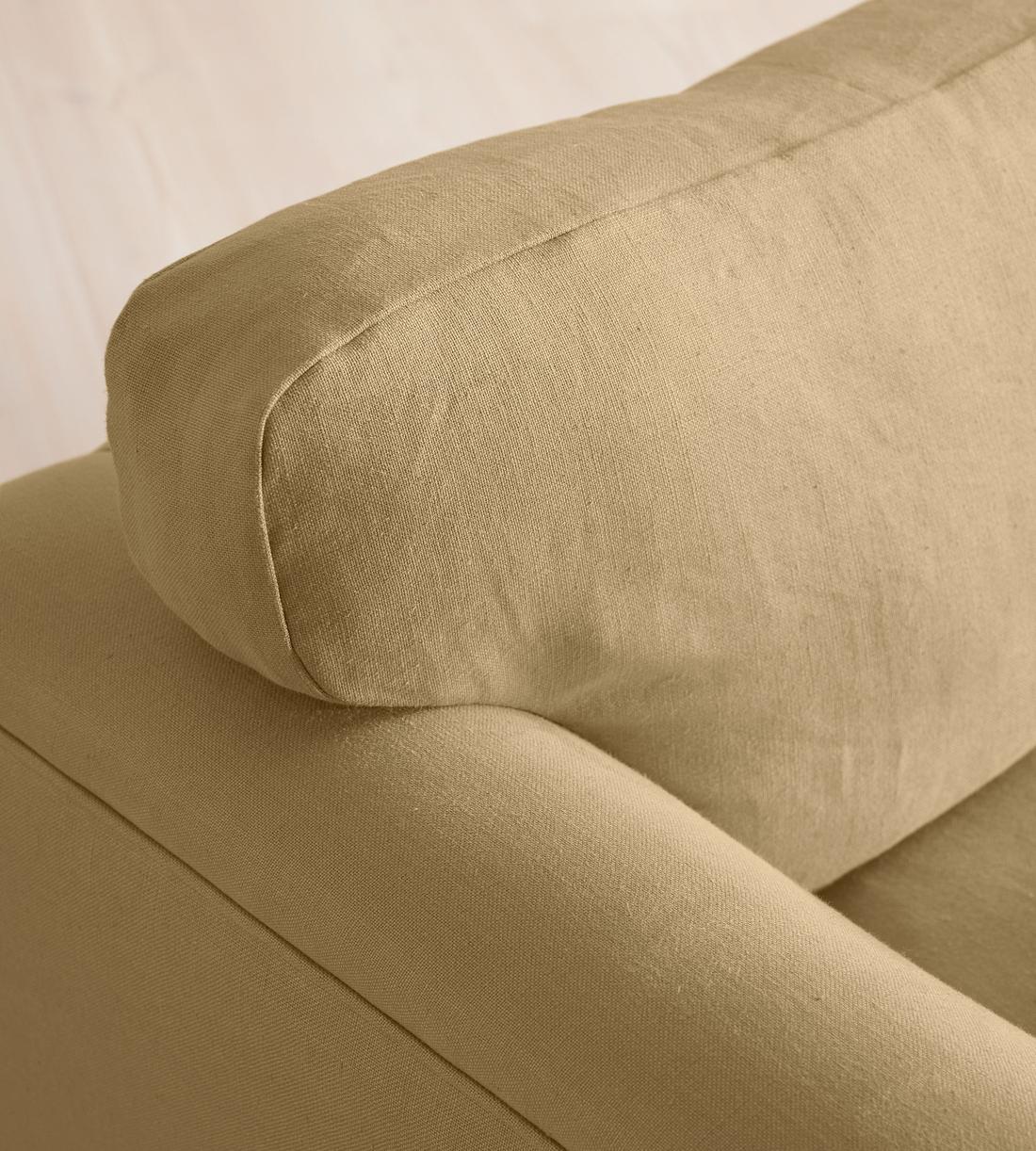 Reya Chaise-end Sofa - Linen - Wheat - US - Images - Image 6