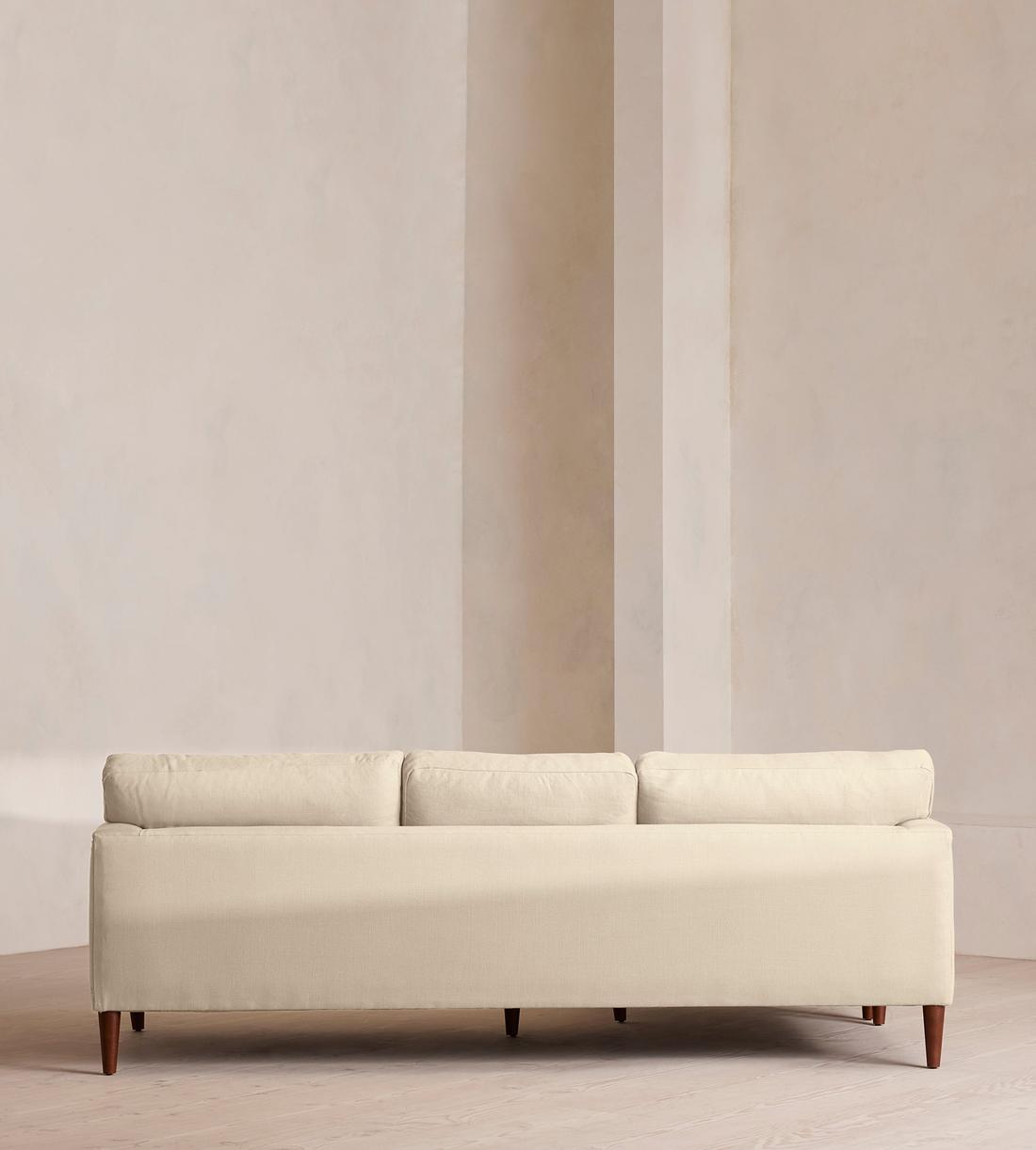 Reya Chaise-end Sofa - Linen - Bisque - Images - Image 4