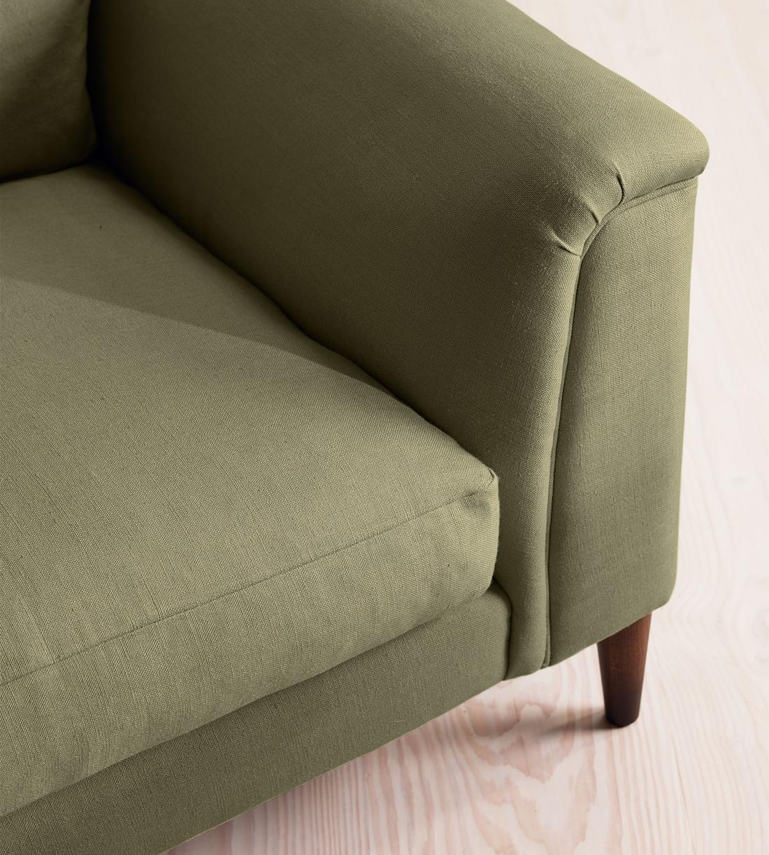 Reya Chaise-end Sofa - Linen - Sage - US - Images - Image 7