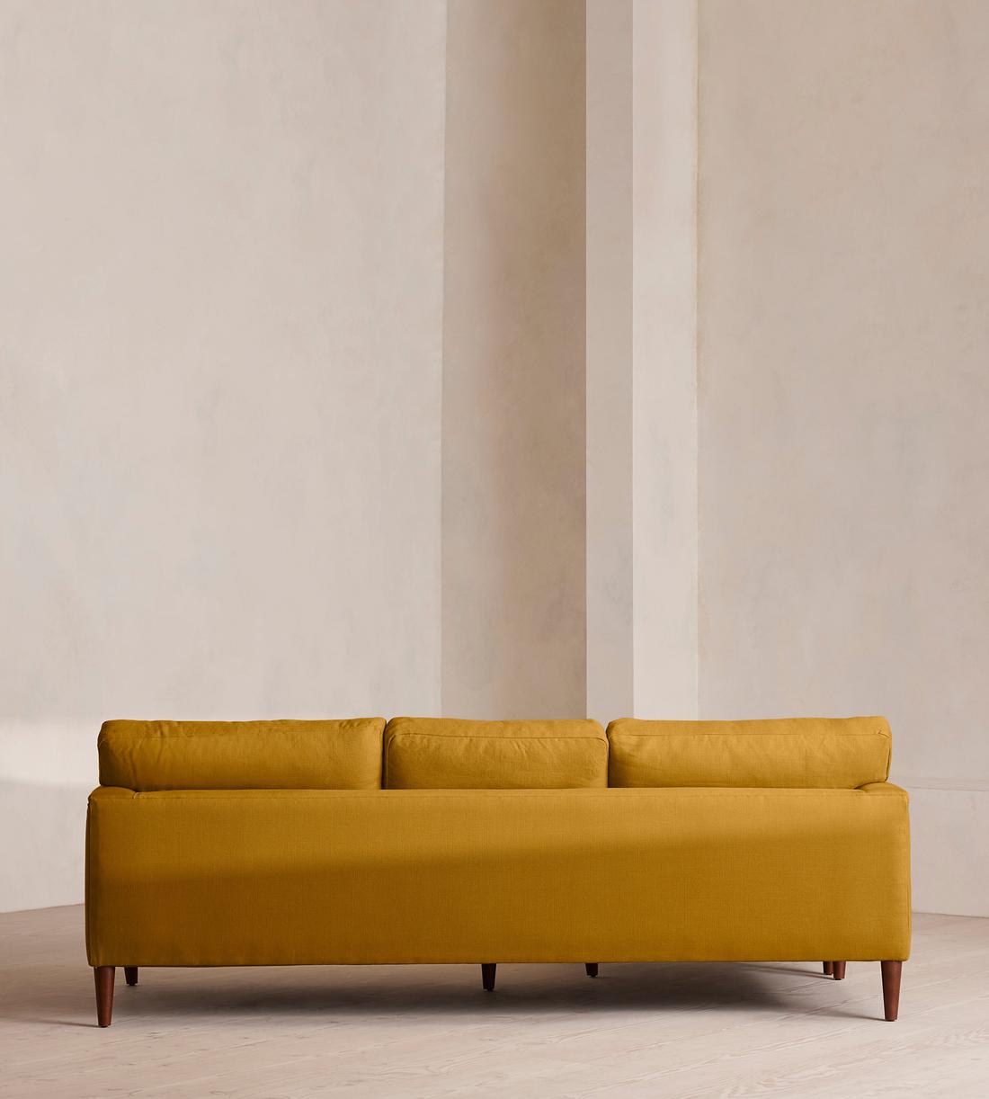 Reya Chaise-End Sofa - Linen - Turmeric - US - Images - Image 4