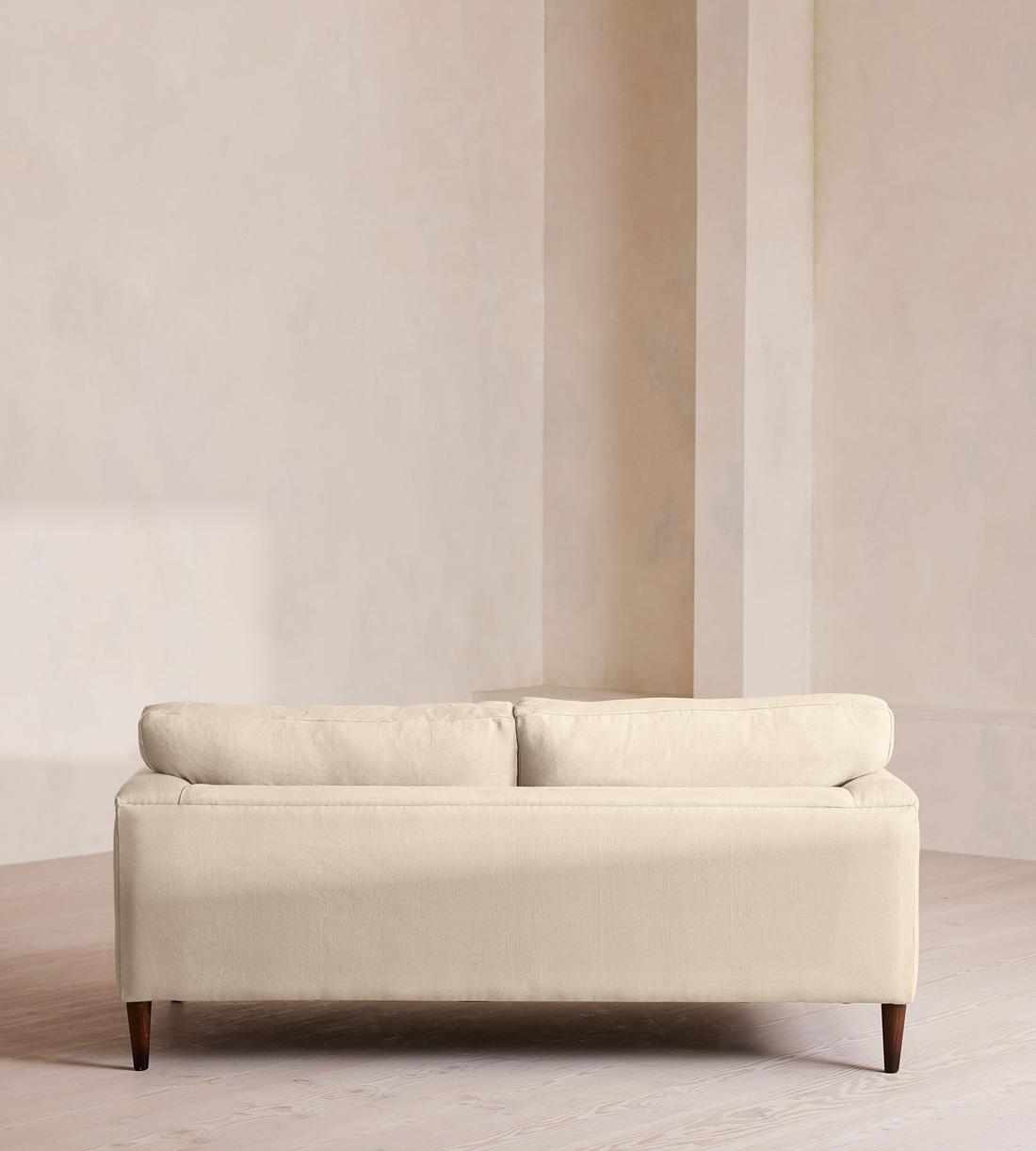 Reya Two Seater Sofa - Linen - Bisque - US - Images - Image 4