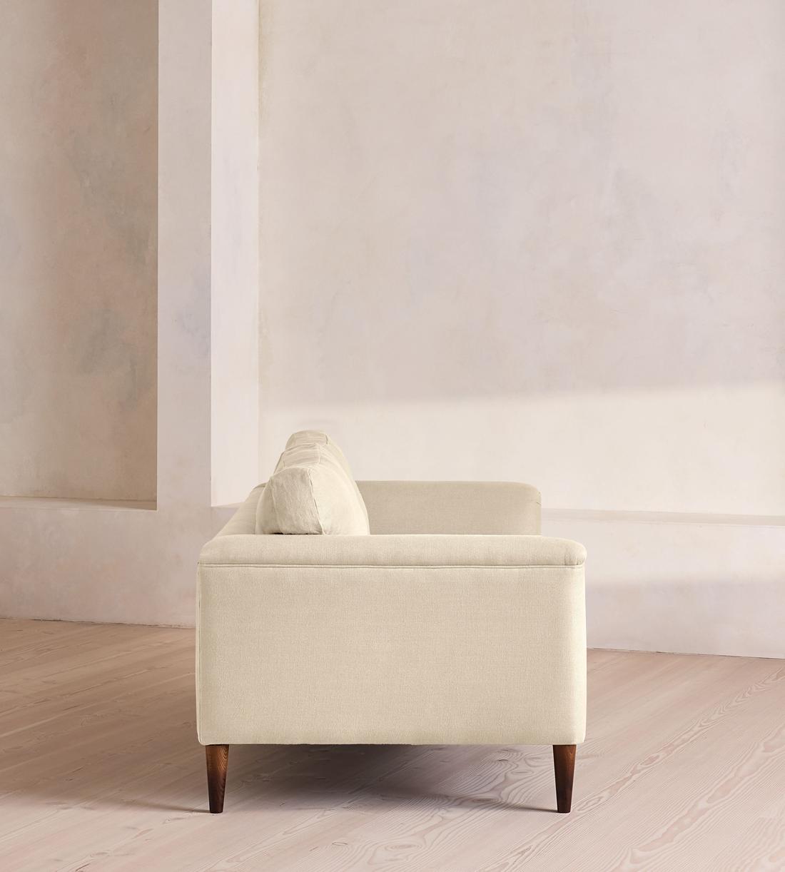 Reya Three Seater Sofa - Linen - Bisque - US - Images - Image 3