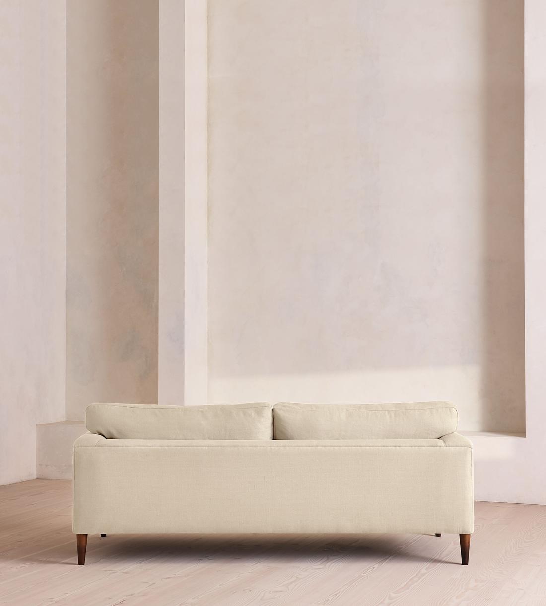 Reya Three Seater Sofa - Linen - Bisque - US - Images - Image 4