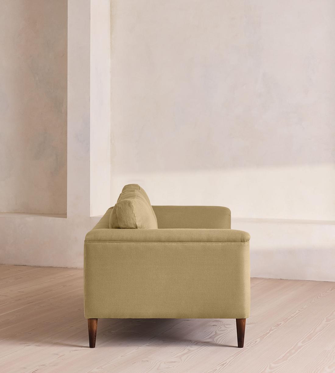 Reya Three Seater Sofa - Linen - Wheat - US - Images - Image 3