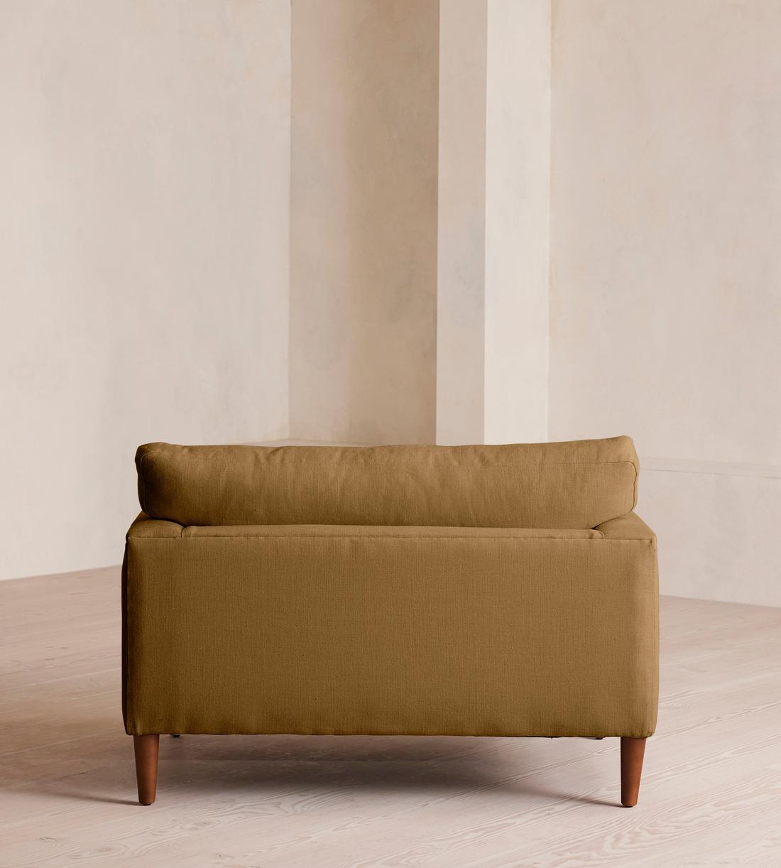 Reya Loveseat - Linen - Ochre - Images - Image 4