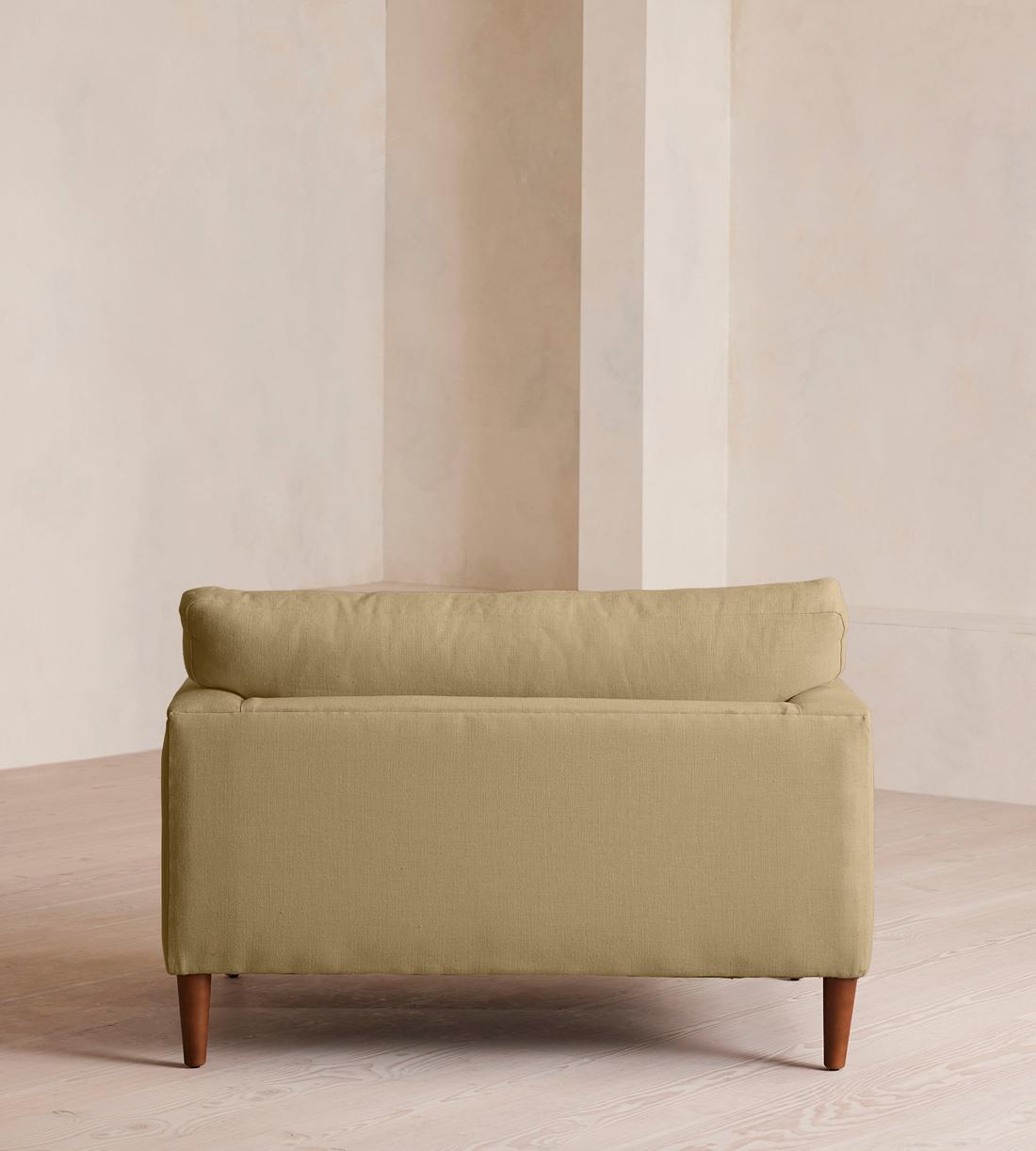 Reya Loveseat - Linen - Wheat - Images - Image 4