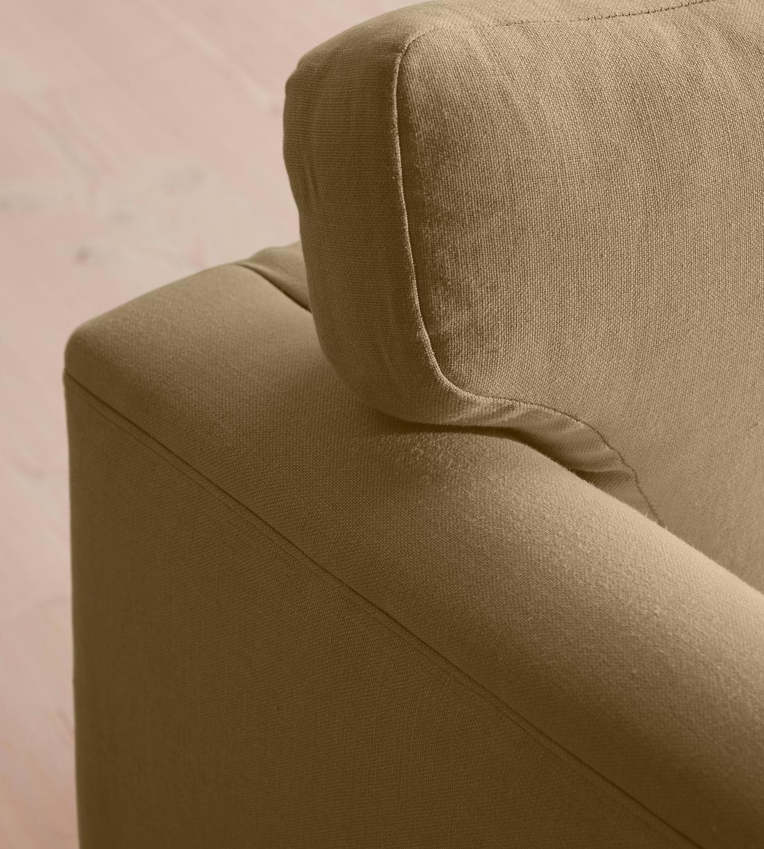 Reya Loveseat - Linen - Wheat - Images - Image 7