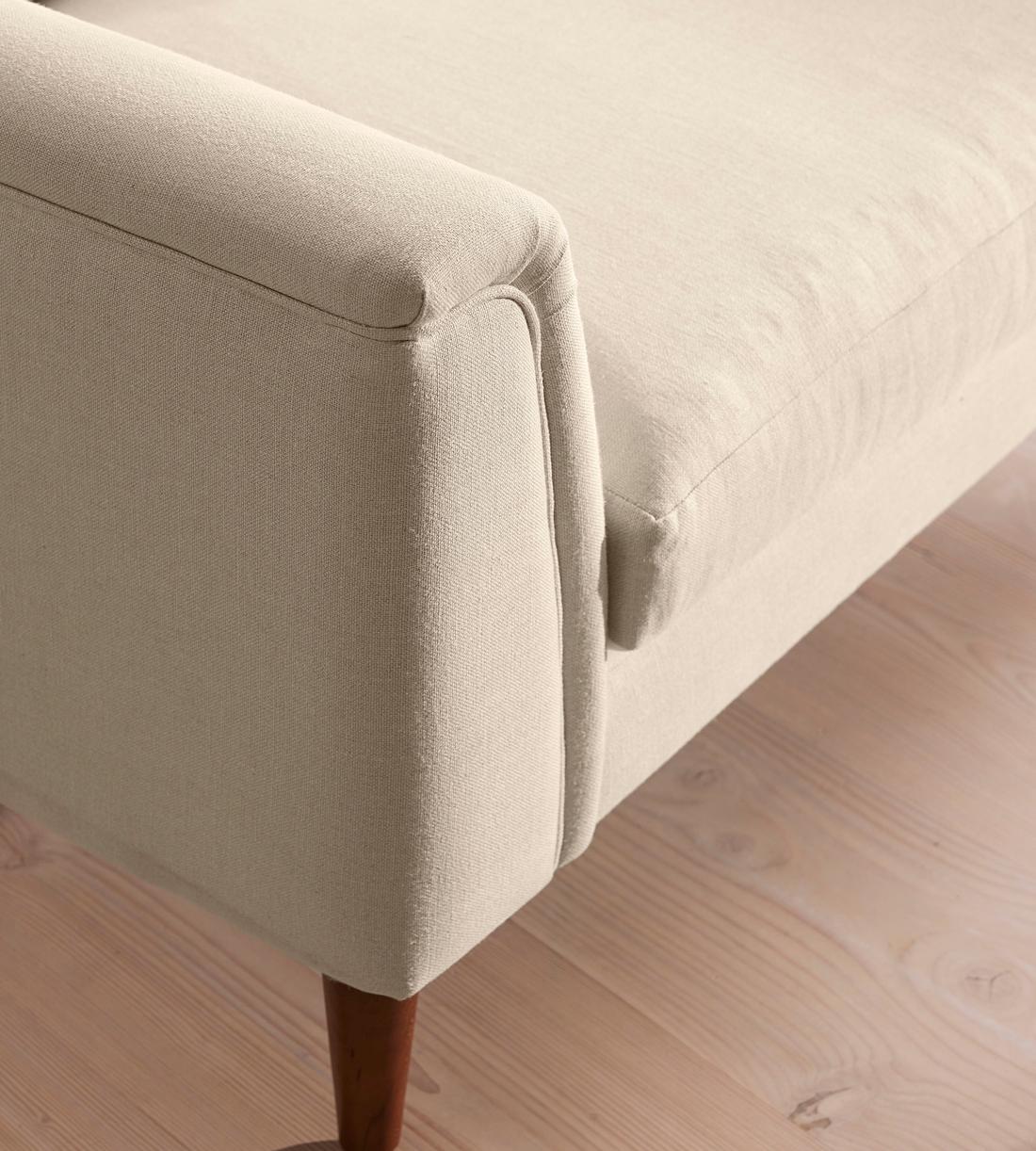 Reya Loveseat - Linen - Bisque - Images - Image 5