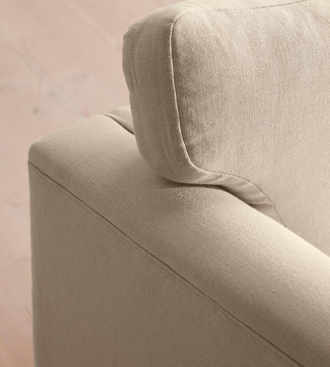 Reya Loveseat - Linen - Bisque - Images - Image 7