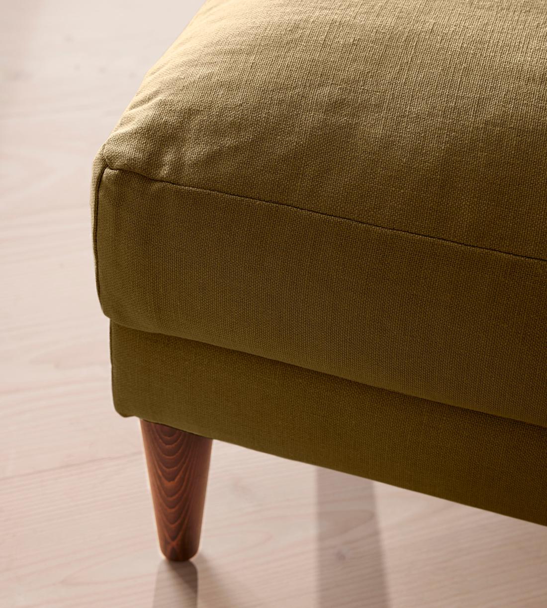 Reya Ottoman - Linen - Wheat - US - Images - Image 3