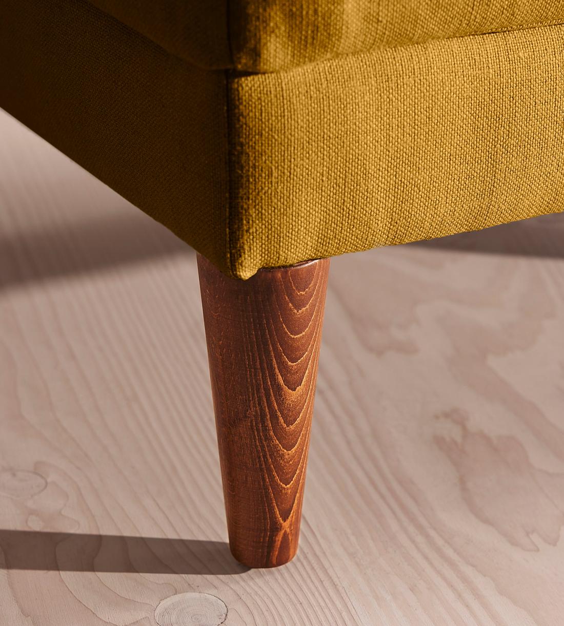 Reya Ottoman - Linen - Turmeric - UK - Images - Image 4