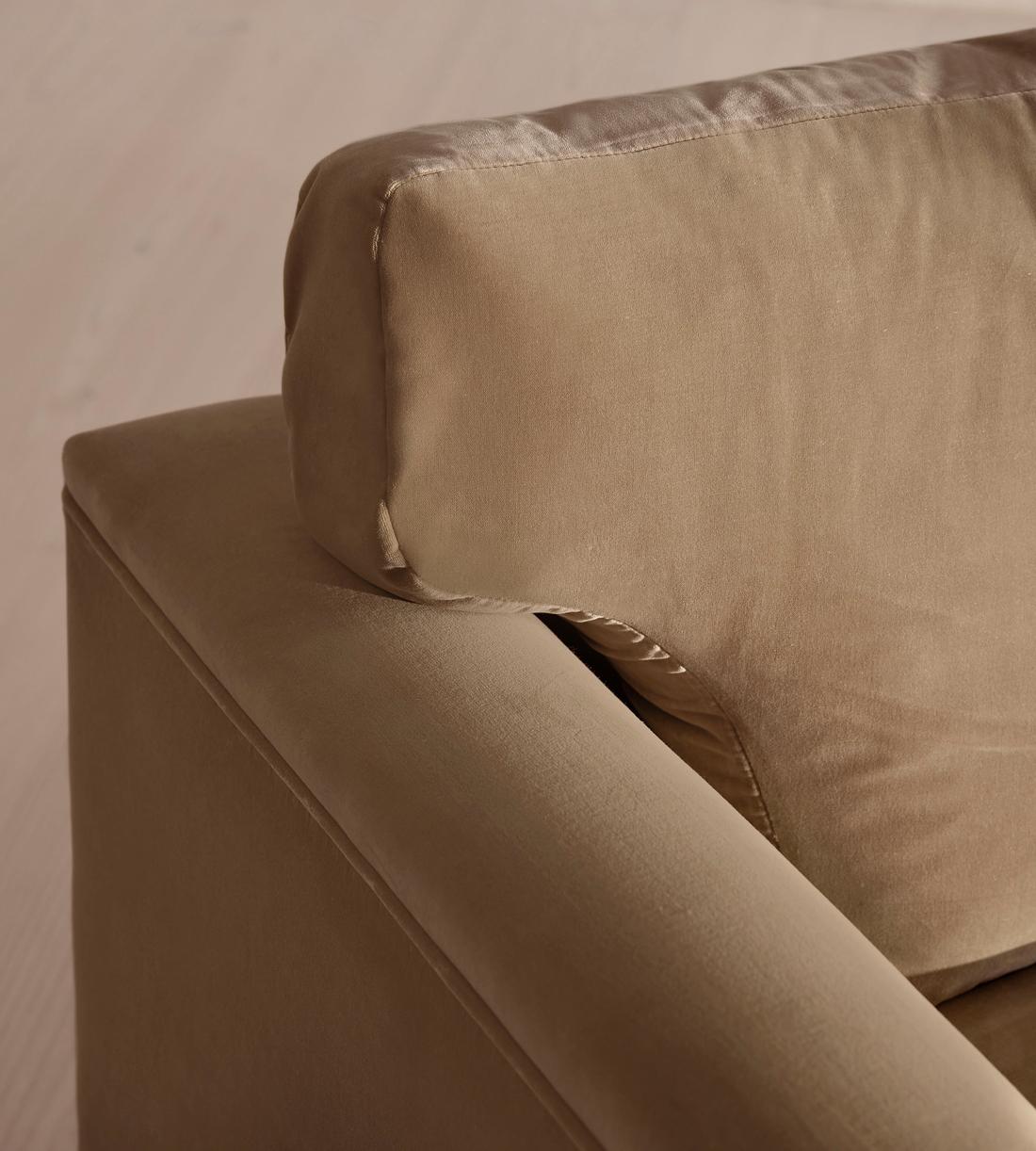 Reya Chaise-End Sofa - Velvet - Truffle - US - Images - Image 5
