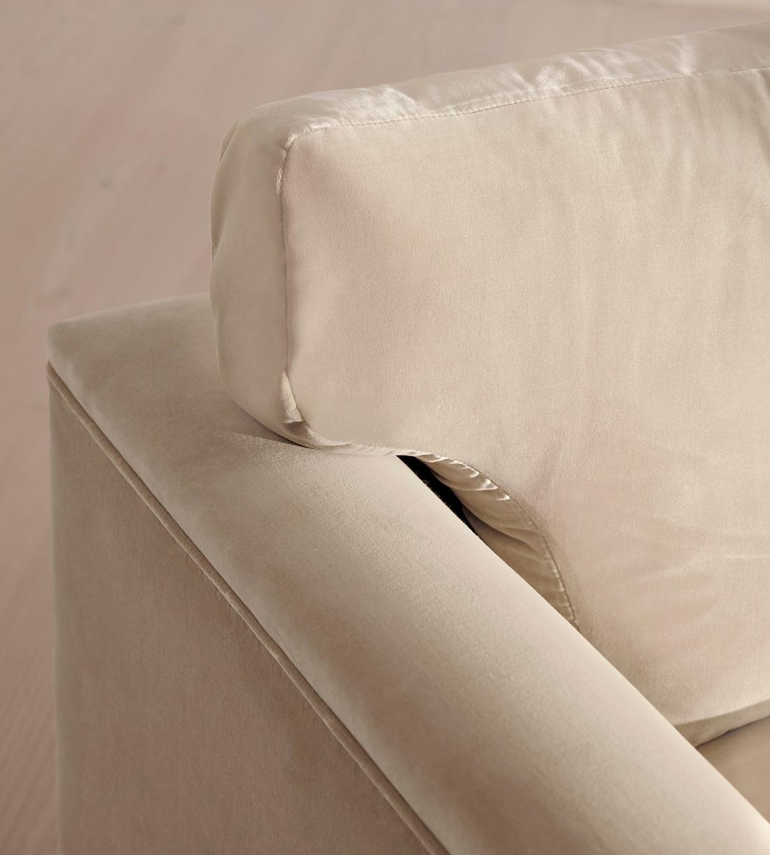 Reya Chaise-End Sofa - Velvet - Oyster - US - Images - Image 5