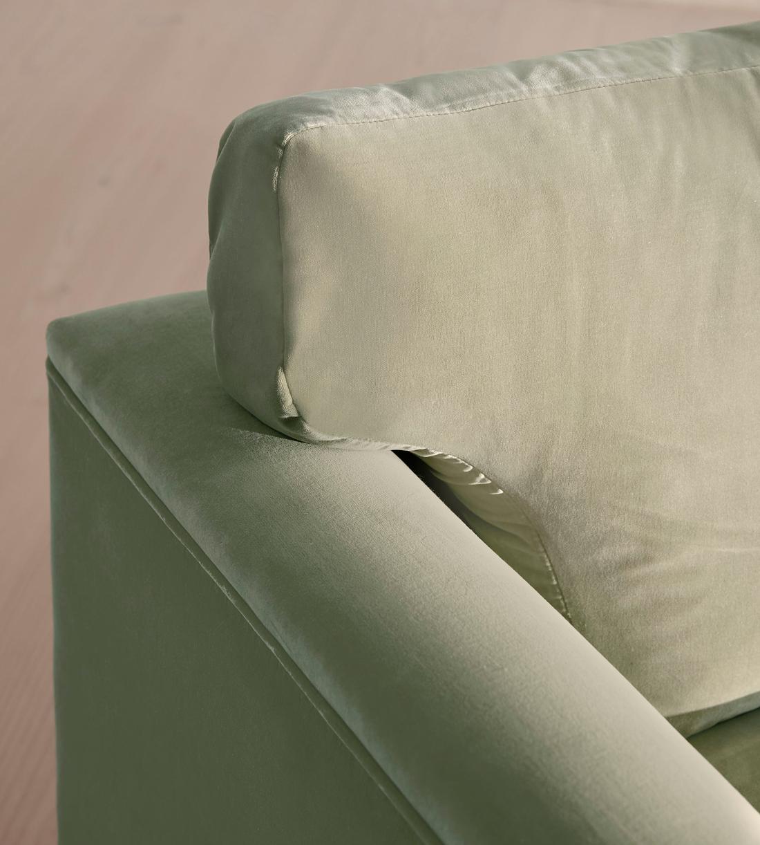 Reya Two Seater Sofa - Velvet - Seafoam - UK - Images - Image 5