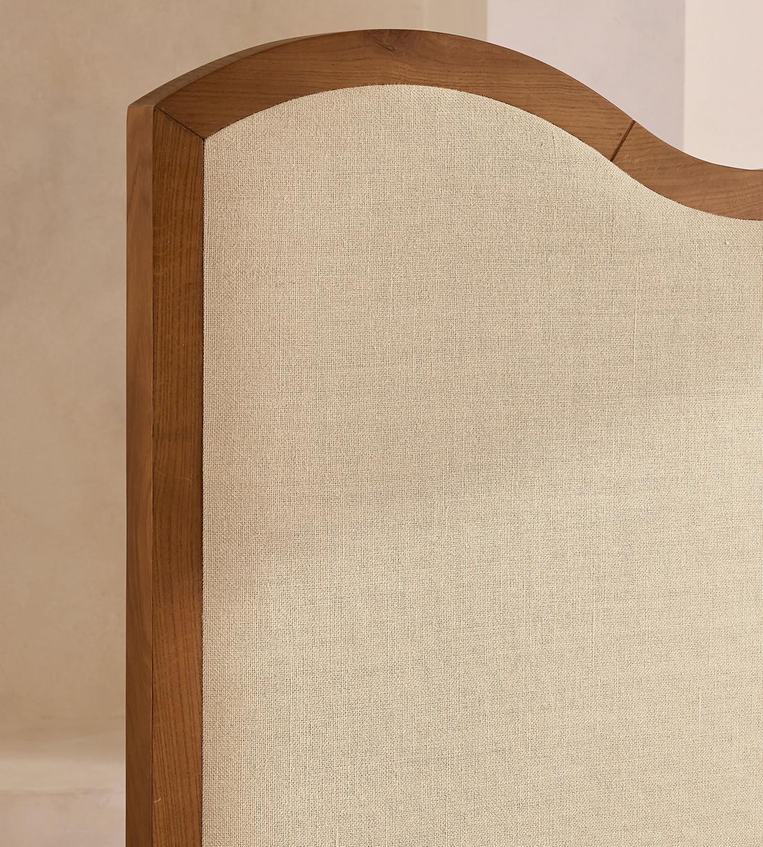 Aubrey Bed - Queen - Linen - Bisque - US - Images - Image 3