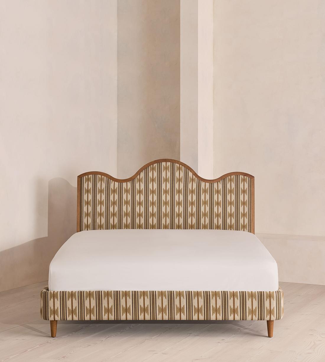 Aubrey Bed - Queen - Linen - Watkins - US - Listing - Image 2