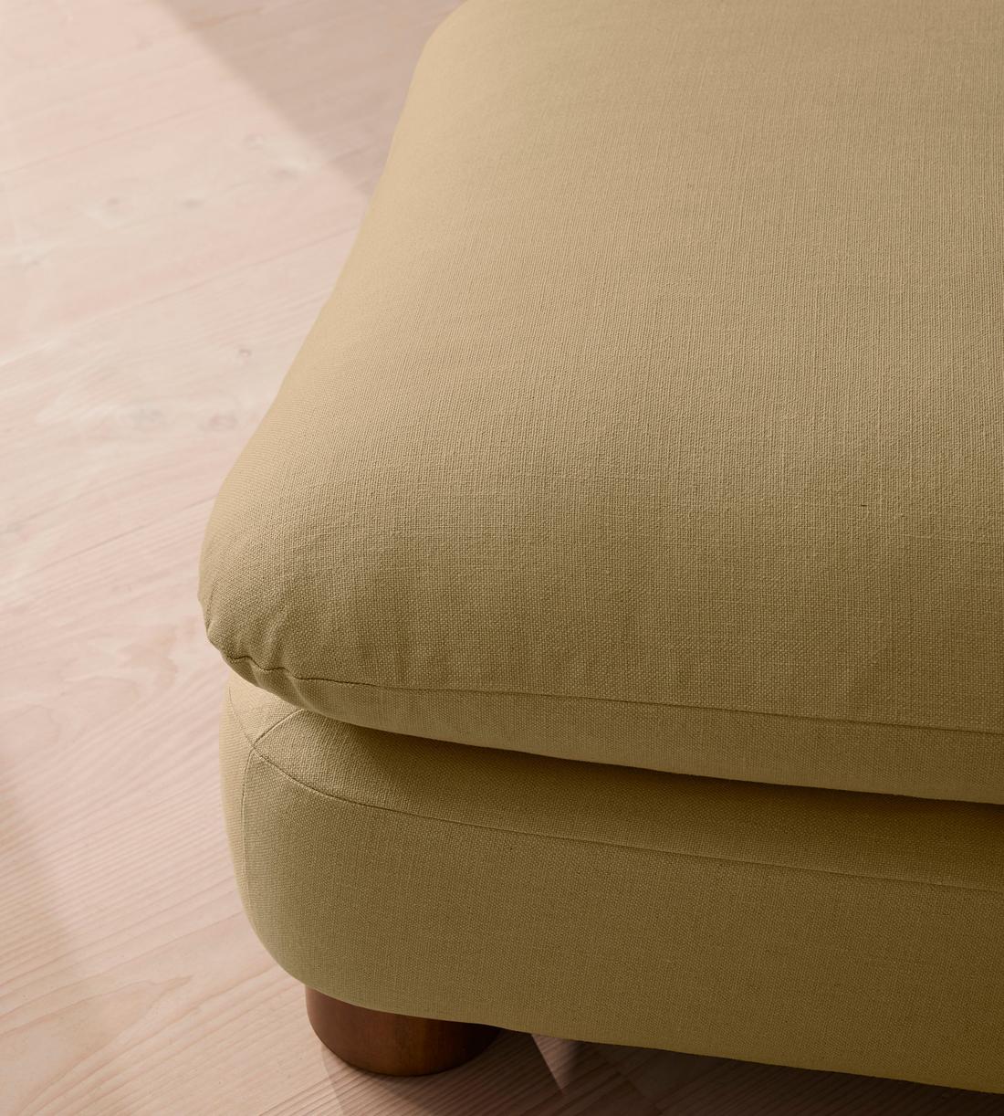 Vivienne Ottoman - Linen - Wheat - Images - Image 4