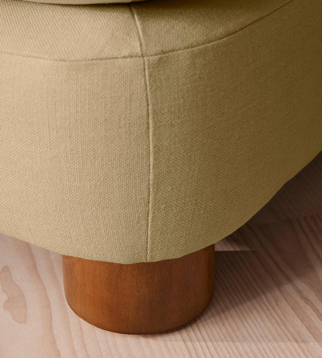 Vivienne Ottoman - Linen - Wheat - Images - Image 5