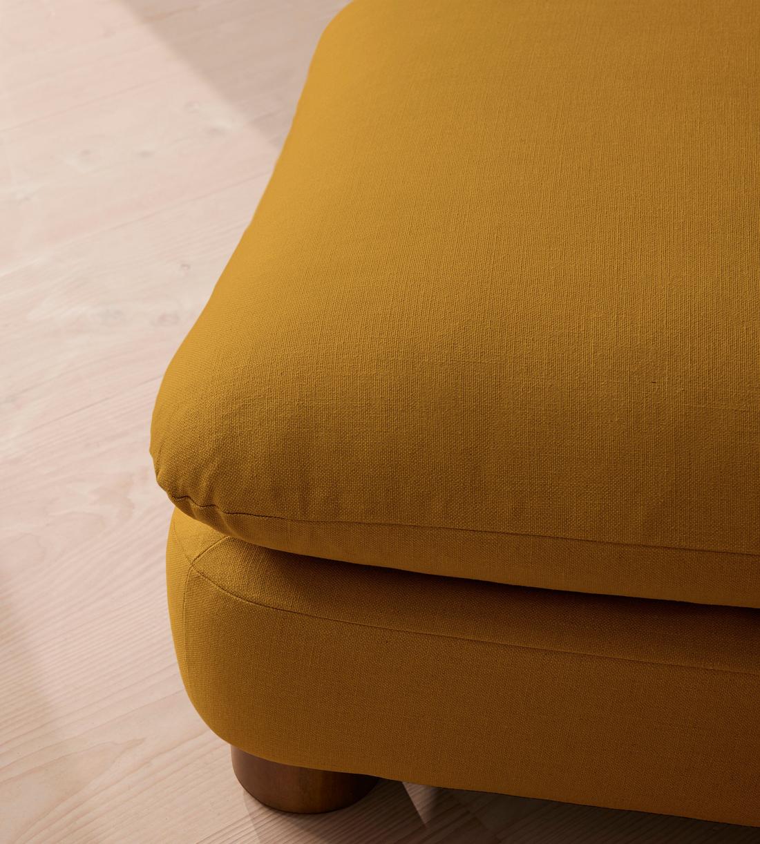 Vivienne Ottoman - Linen - Turmeric - UK - Images - Image 4