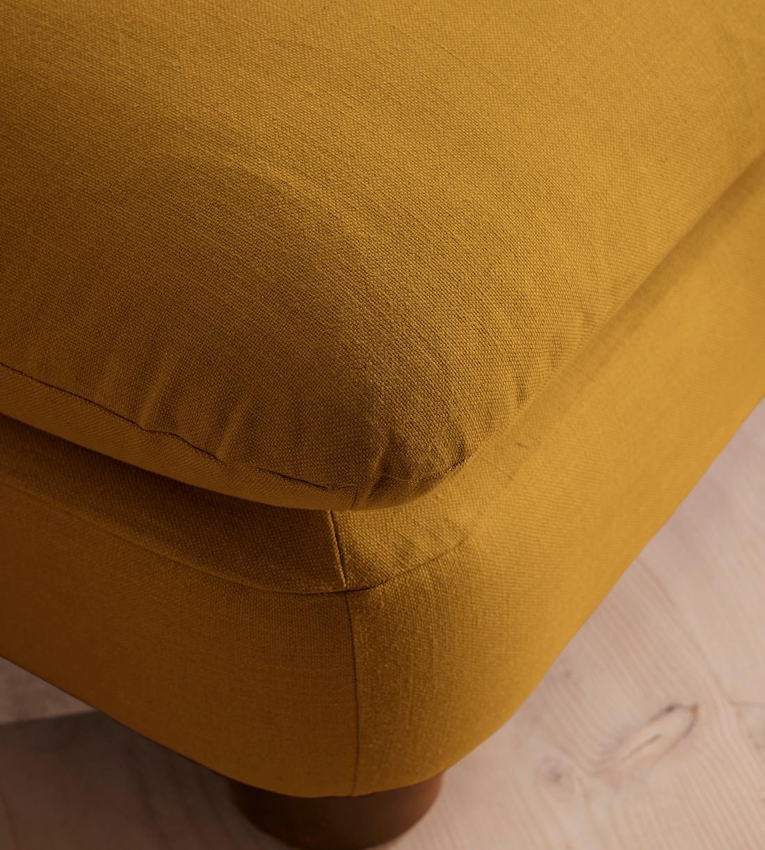 Vivienne Ottoman - Linen - Turmeric - US - Image 10