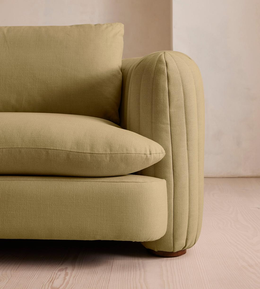 Vivienne Modular Sofa - Four Seater - Linen - Wheat - Images - Image 5