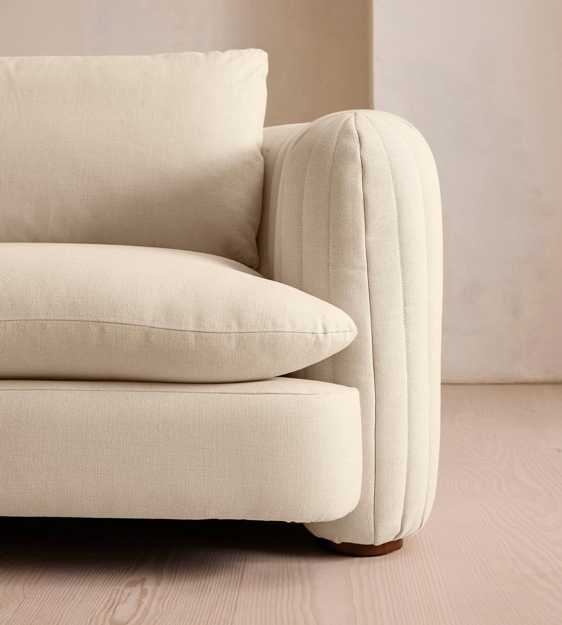 Vivienne Modular Sofa - Four Seater - Linen - Bisque - Images - Image 5