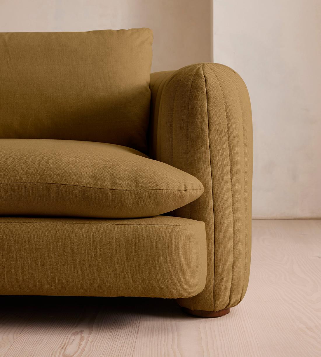 Vivienne Sectional Sofa - Four Seater - Loden - Ochre - US - Images - Image 5
