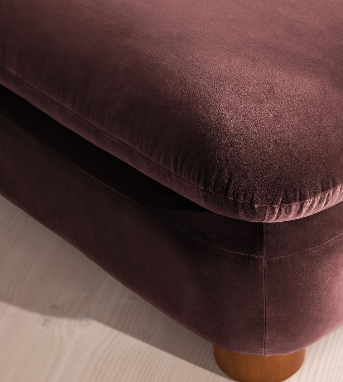 Vivienne Ottoman - Velvet - Aubergine - UK - Images - Image 3