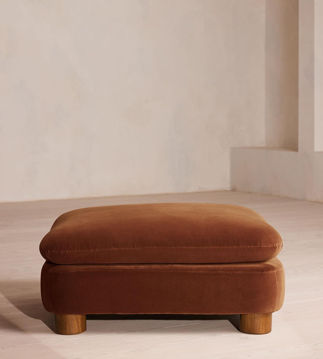 Vivienne Ottoman - Velvet - Cinnamon - UK - Listing - Image 2