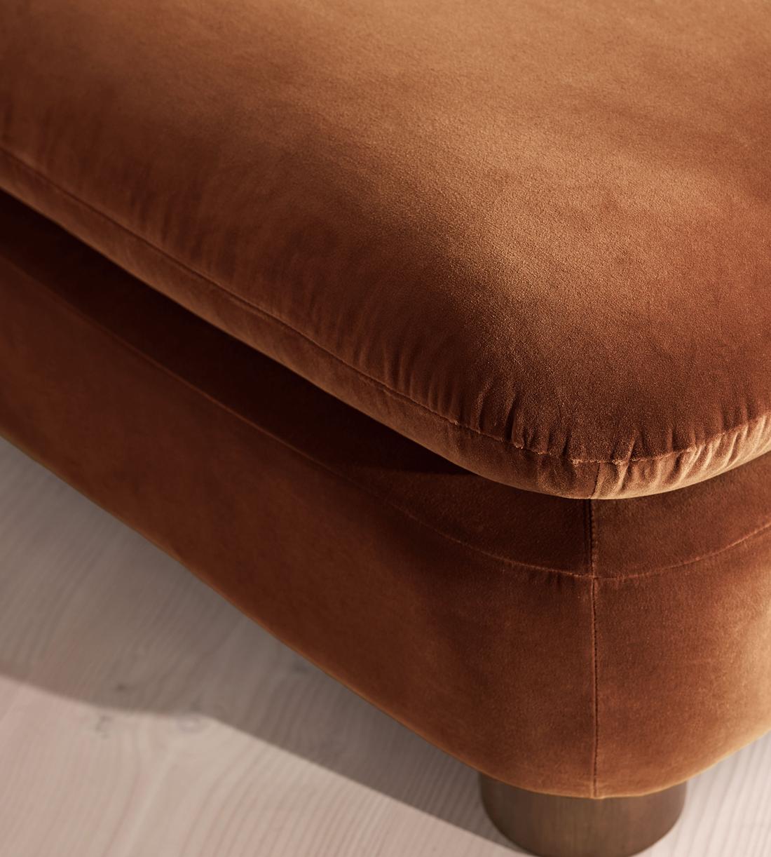 Vivienne Ottoman - Velvet - Cinnamon - UK - Images - Image 3