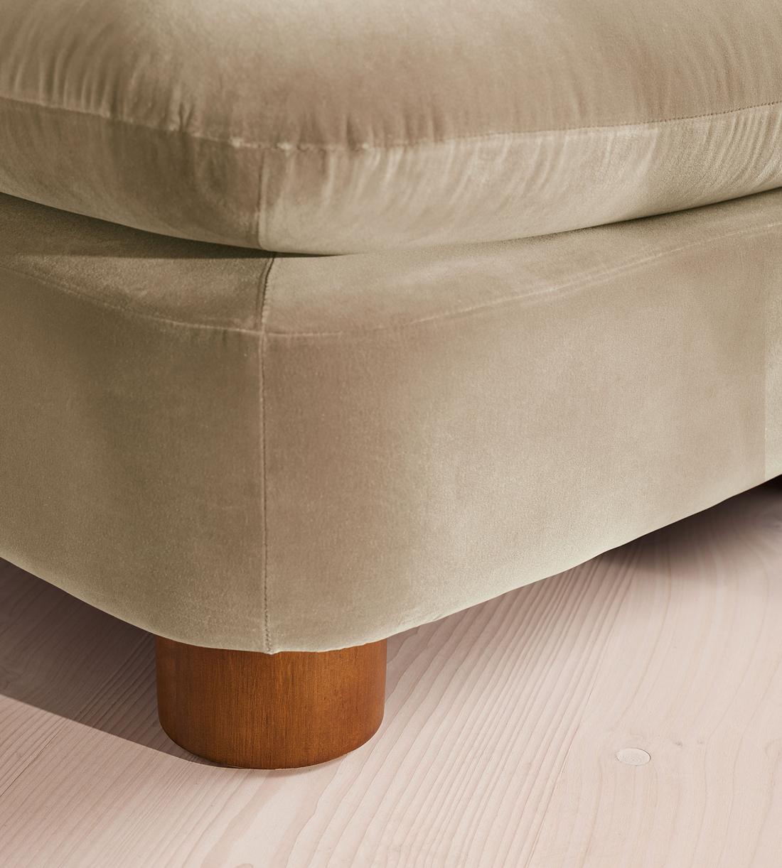 Vivienne Ottoman - Velvet - Oyster - UK - Image 4