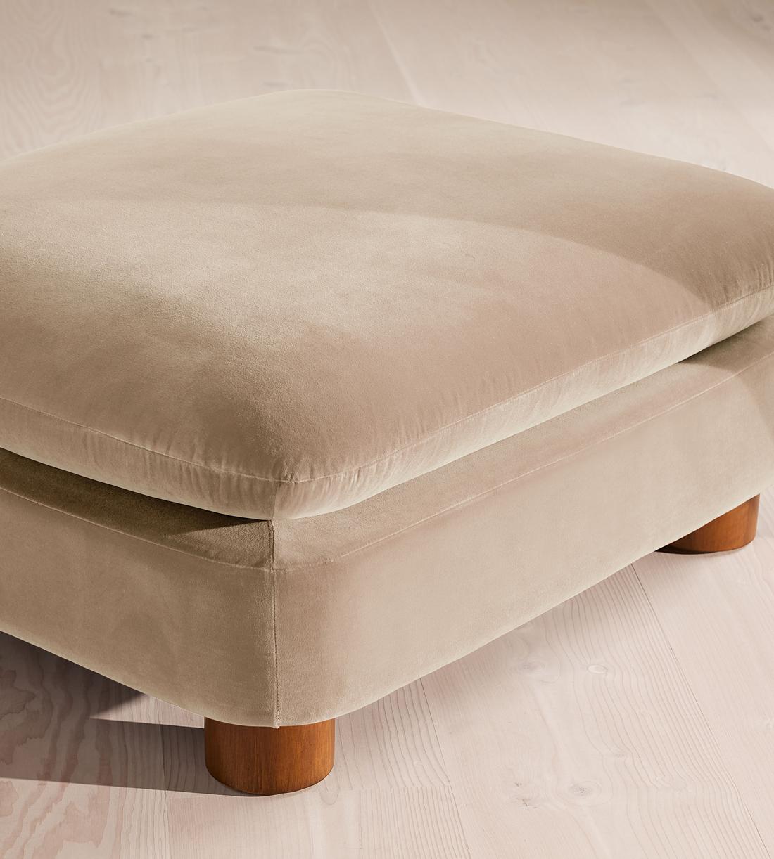 Vivienne Ottoman - Velvet - Oyster - UK - Image 5