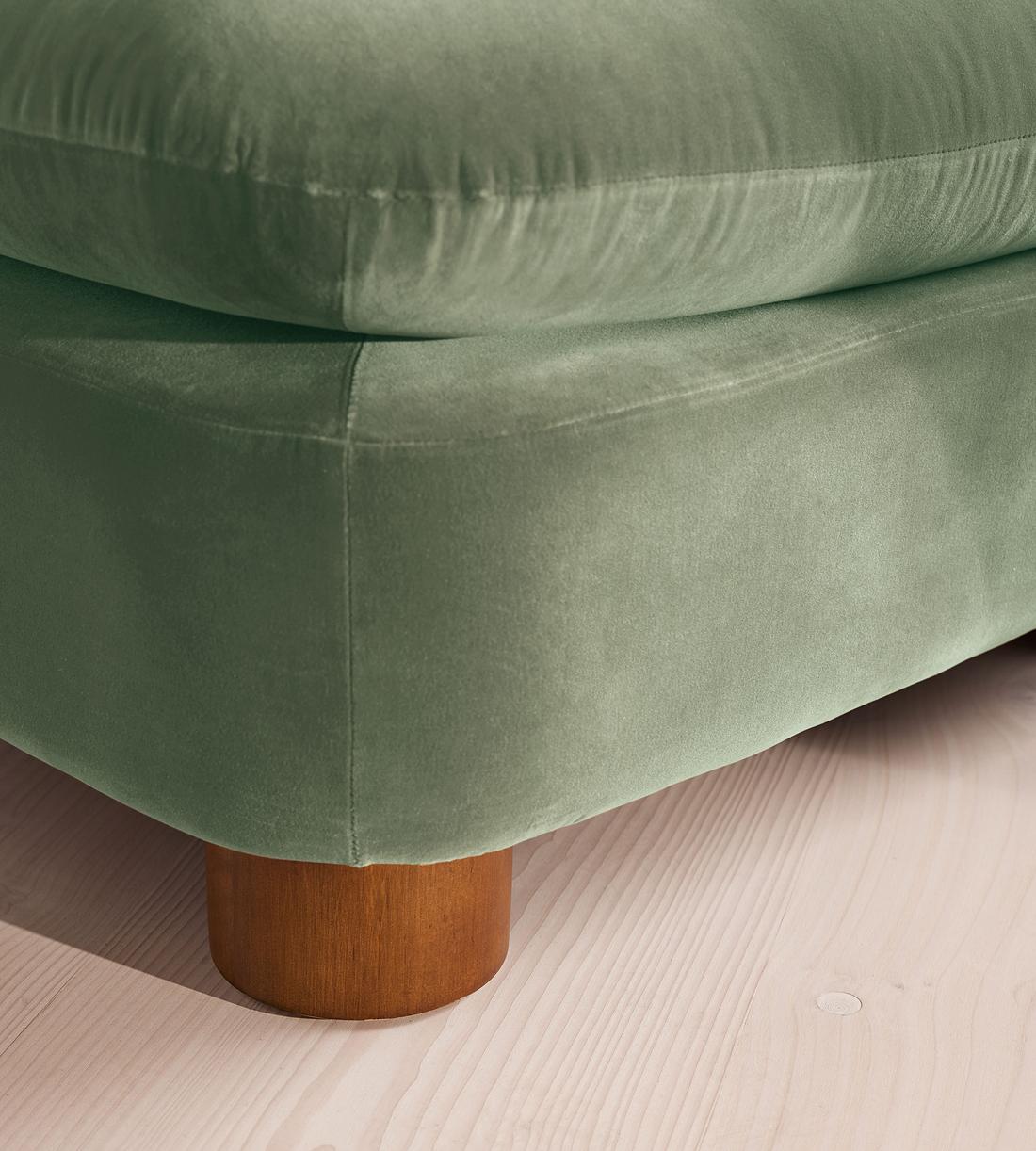 Vivienne Ottoman - Velvet - Seafoam - UK - Images - Image 4
