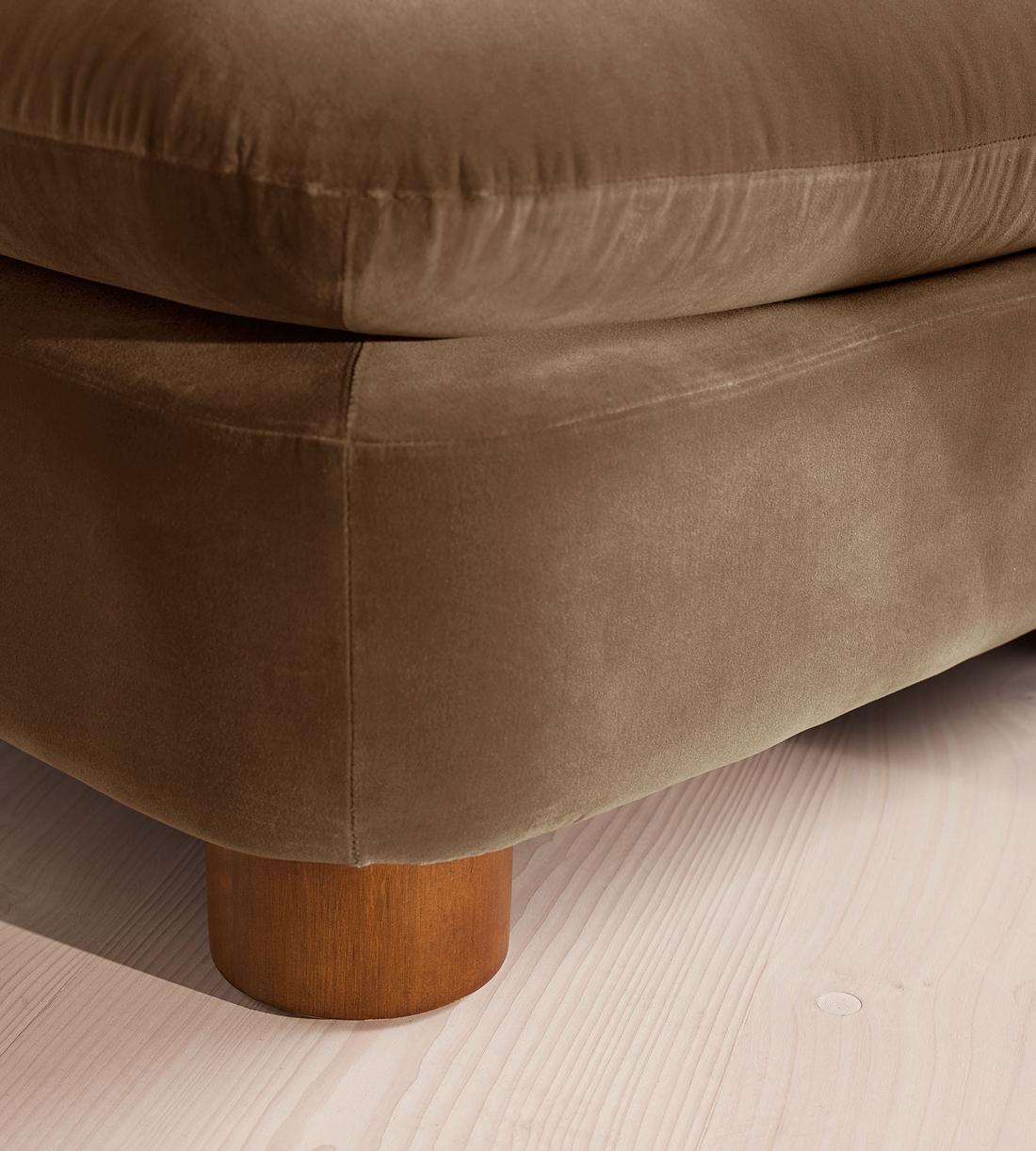 Vivienne Ottoman - Velvet - Truffle - UK - Images - Image 4