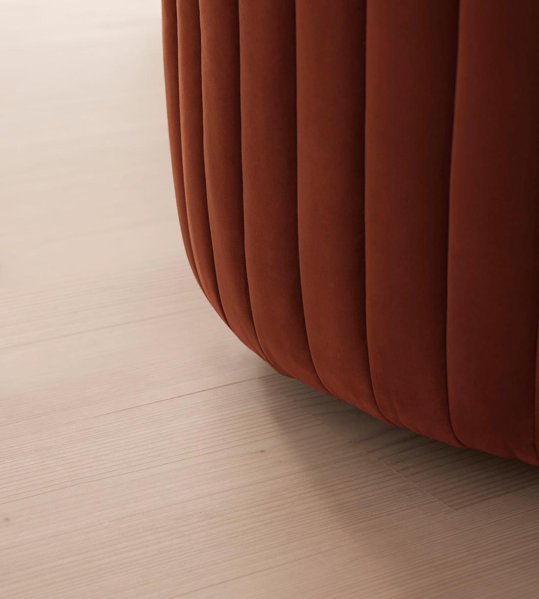 Vivienne Armchair - Velvet - Rust - Images - Image 5
