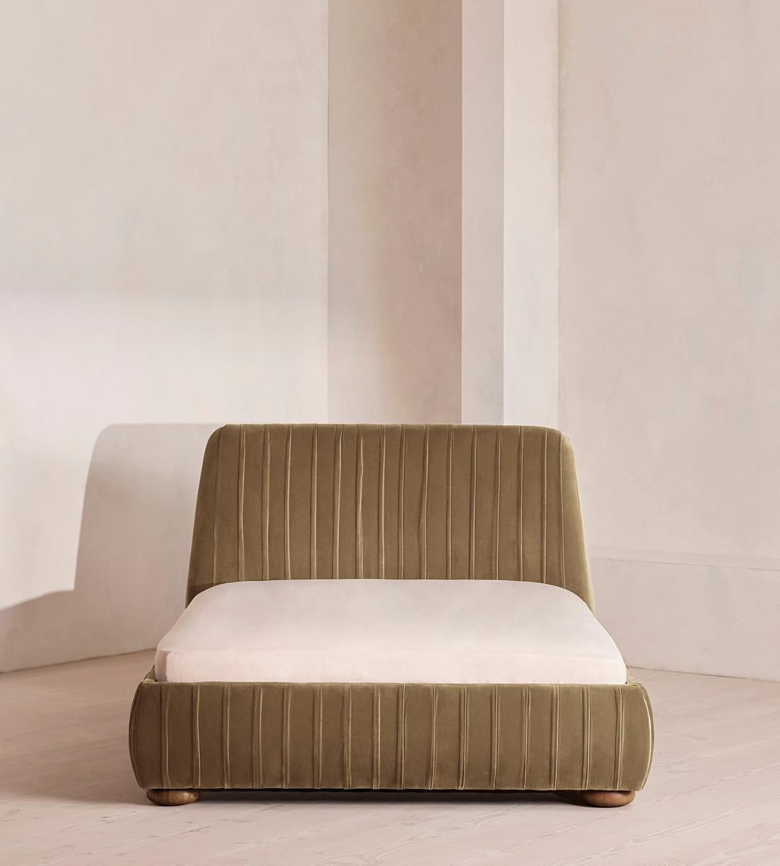 Vivienne Bed - Full - Velvet - Truffle - US - Listing - Image 2