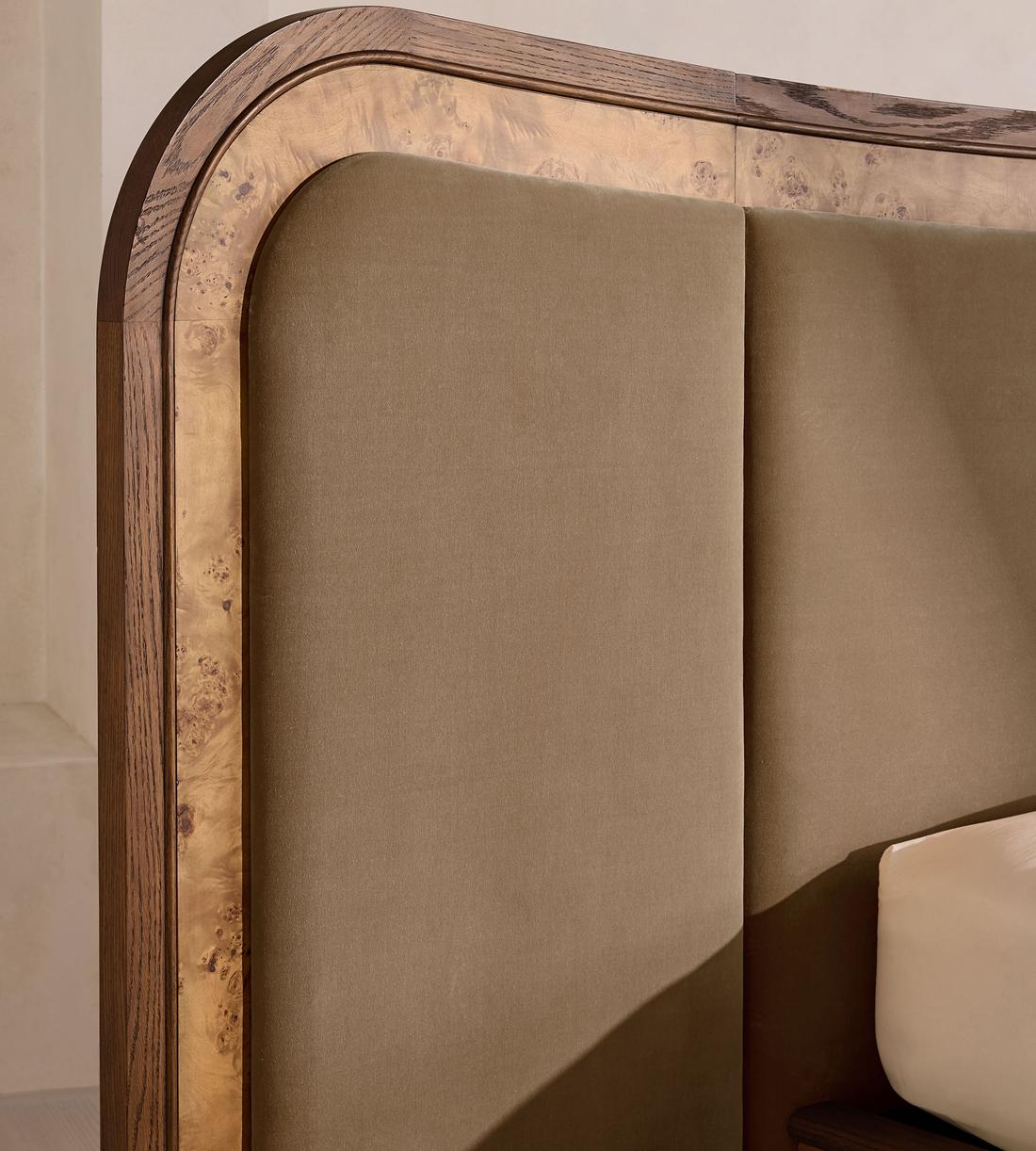 Alana Bed - Queen - Velvet - Truffle - US - Images - Image 3