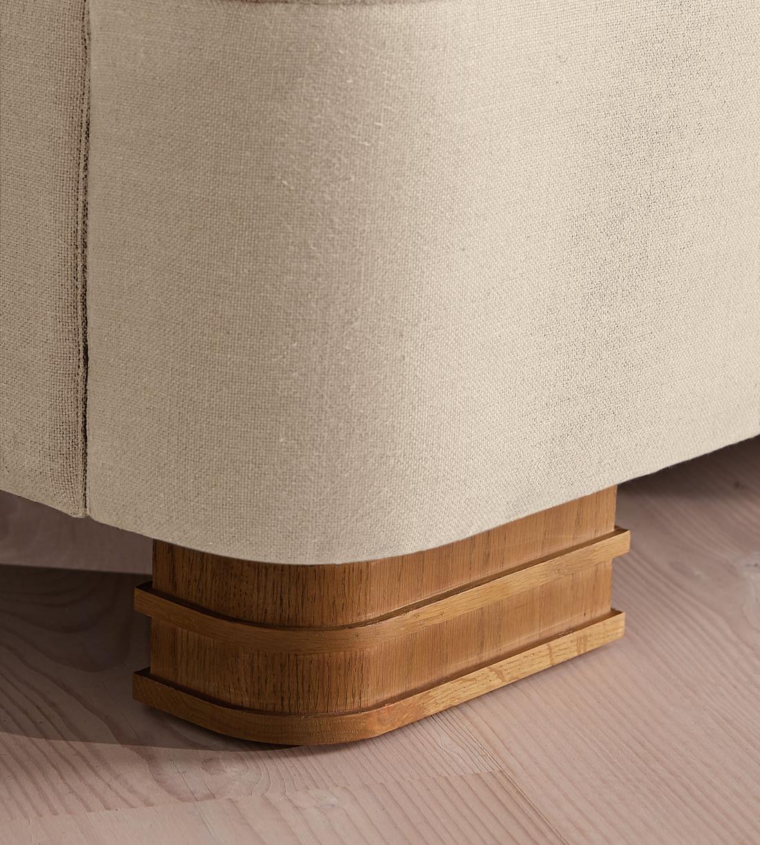 Angus Bed - King - Linen - Bisque - US - Images - Image 5