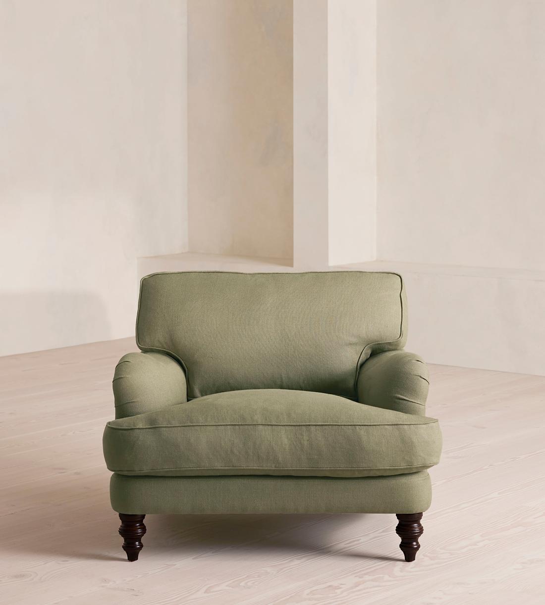 Arundel Loveseat - Linen - Sage - Listing - Image 2