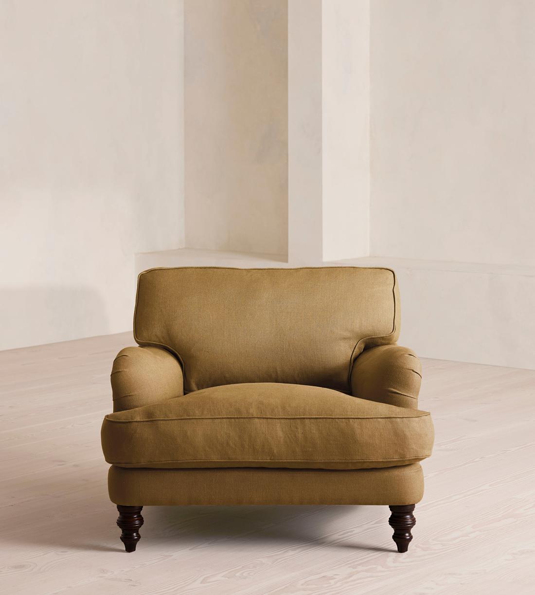 Arundel Loveseat - Linen - Ochre - Listing - Image 2