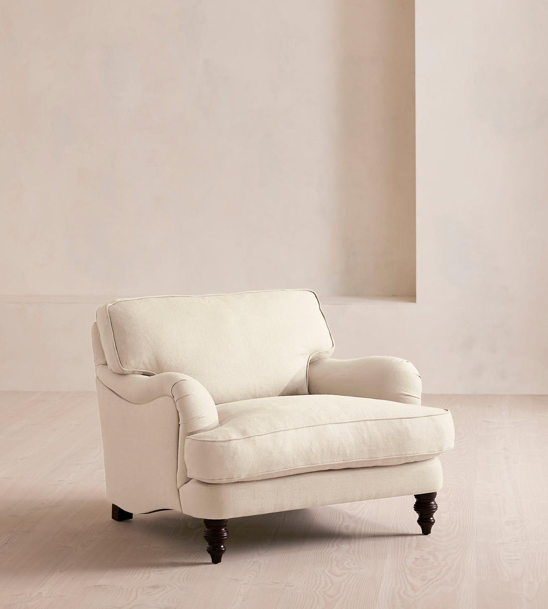 Arundel Loveseat - Linen - Bisque - Listing - Image 1