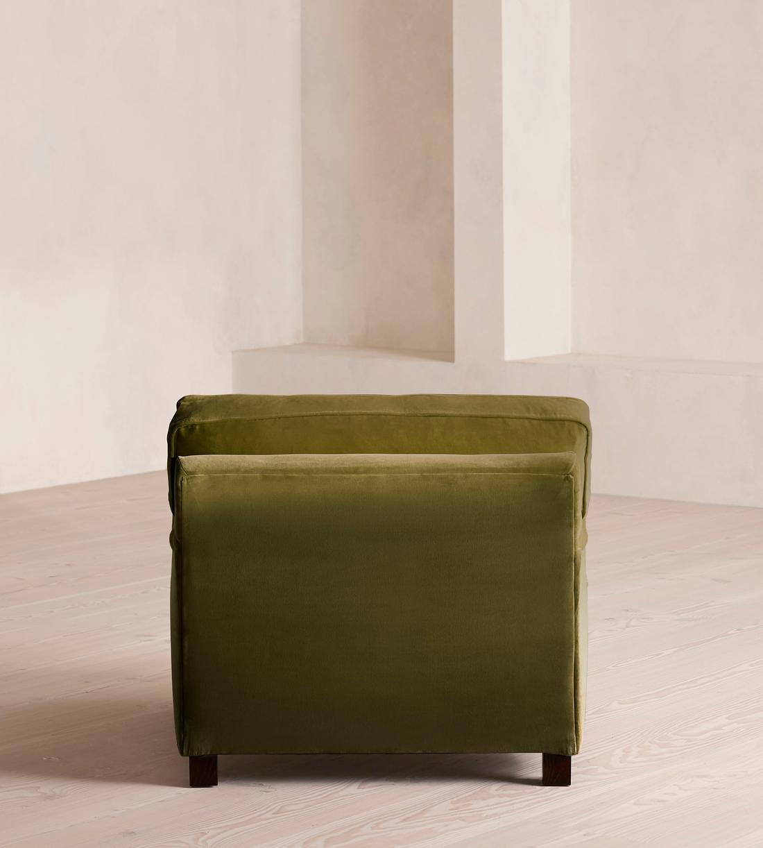 Arundel Loveseat - Velvet - Olive - Images - Image 4
