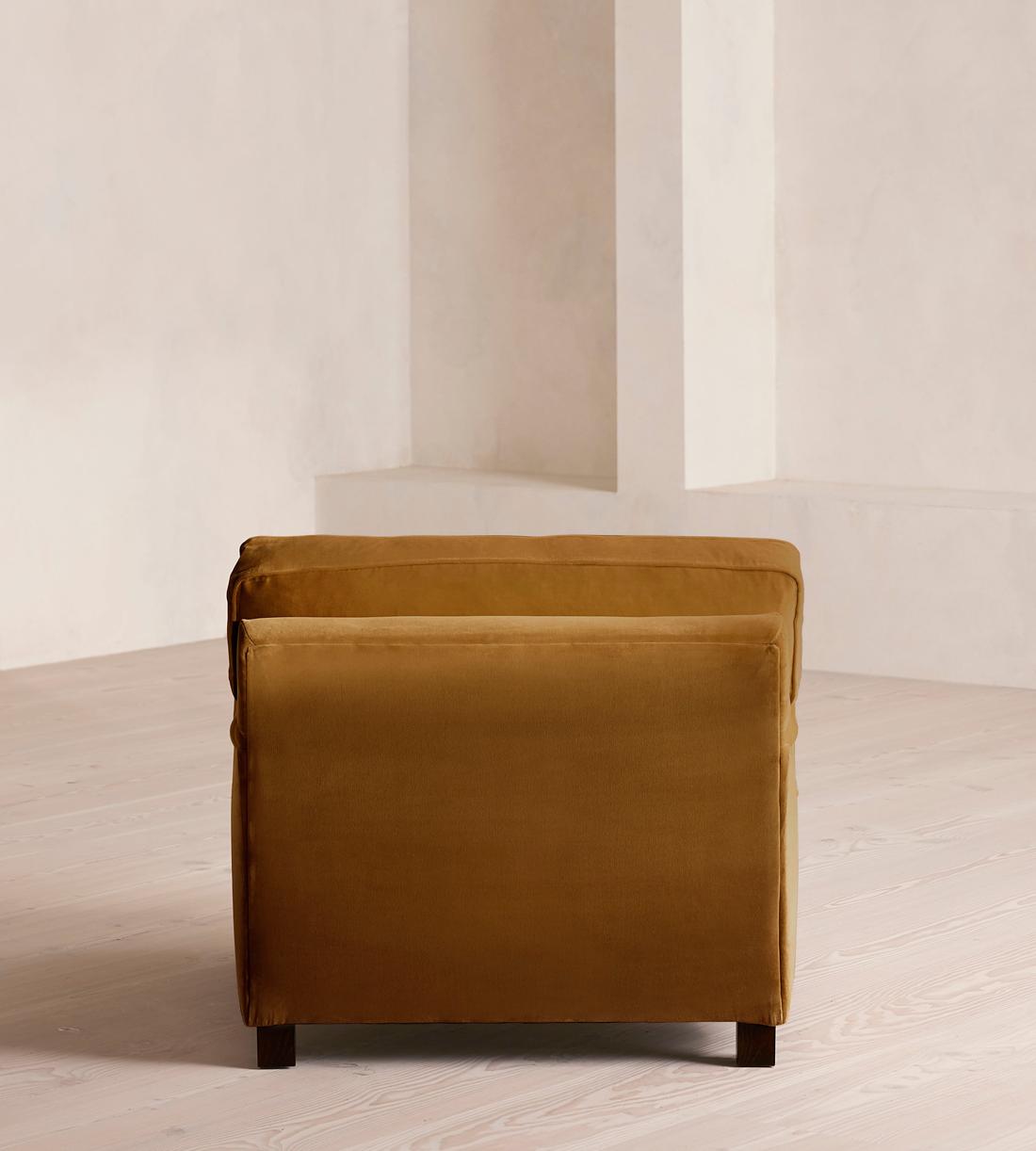 Arundel Loveseat - Velvet - Mustard - Images - Image 4