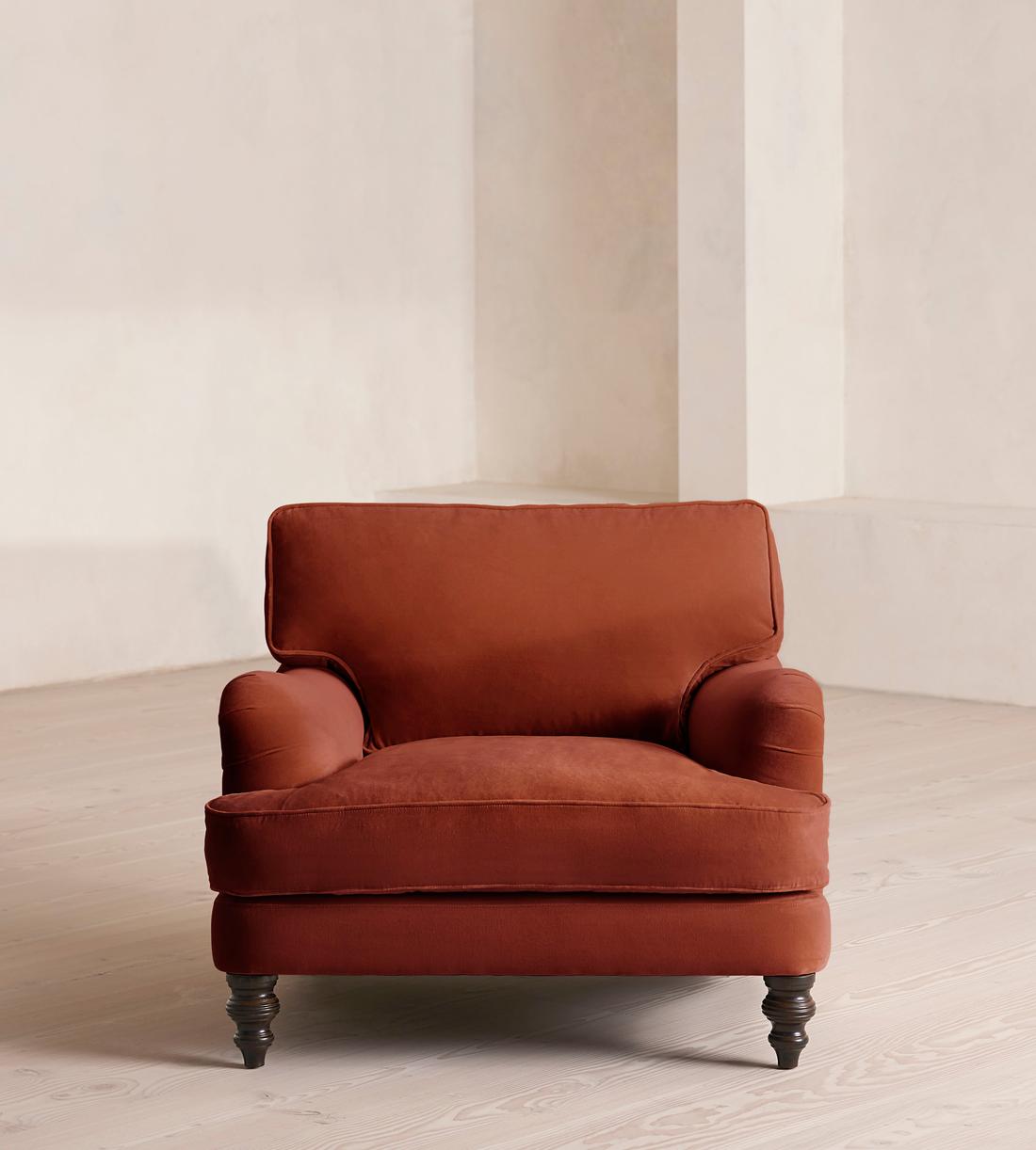 Arundel Loveseat - Velvet Rust - Listing - Image 2