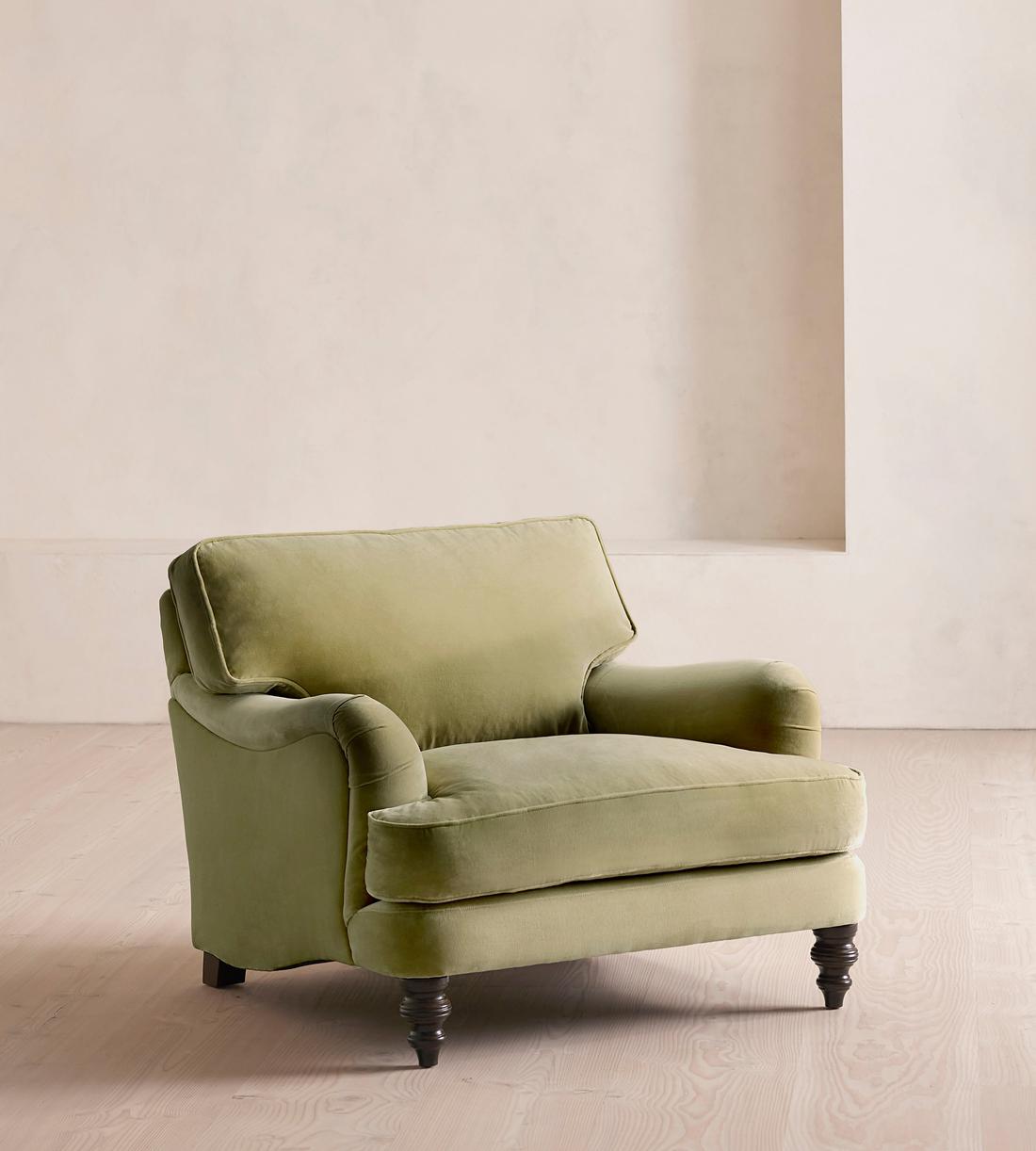 Arundel Loveseat Velvet Lichen - Listing - Image 1