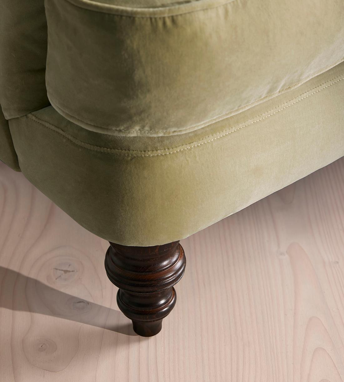 Arundel Loveseat Velvet Lichen - Images - Image 7